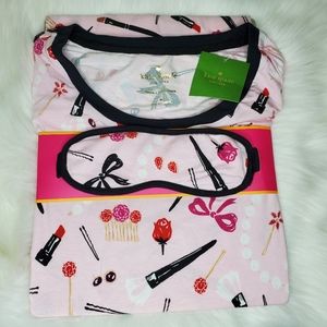 NWT KATE SPADE PINK DREAM A LITTLE DREAM PAJAMA DRESS SIZE SMALL MEDIUM